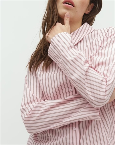 mbyM - Danire Skjorte - Pink Stripe